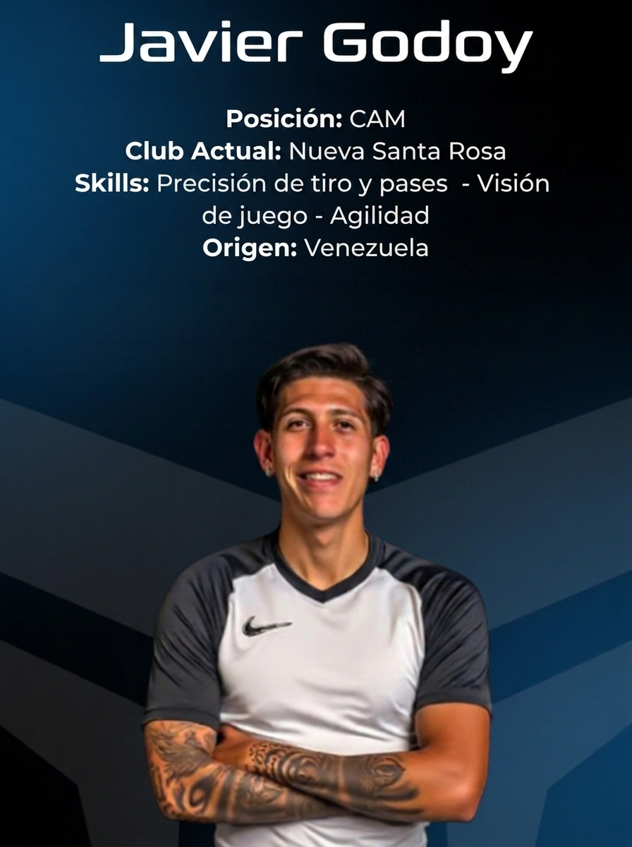 Tarjeta coleccionable: Javier Godoy — TIE-GODOY